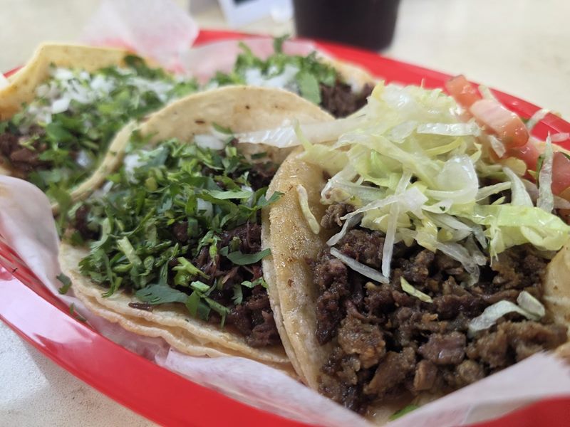 Taquería Aguascalientes food